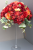 Autumn Red Wedding Martini Vase Centerpiece