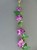 Garland artificial mini with purple roses