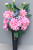 Spike vase with pink dahlia