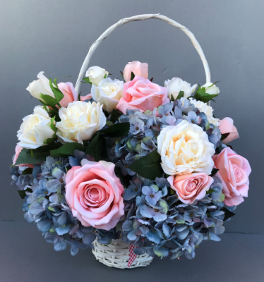 Mother's day flower arrangement with Hydrangea