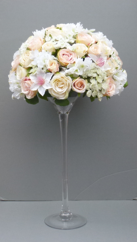 pink artificial flowers